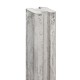Betonpaal grijs sleuf 11,5x11,5x280 cm tussenpaal
