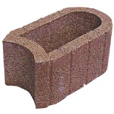 Hangflor ovaal 40x25x20 cm bruin Hangflor ovaal 40x25x20 cm bruin