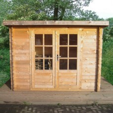 Blokhut Eibert 290x290 cm Blokhut Eibert 290x290 cm
