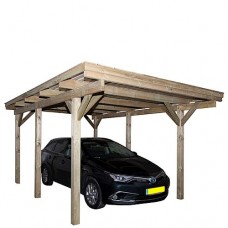 Vuren carport enkel 103345 Vuren carport enkel 103345