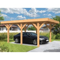 Carport Lemmer plat dak