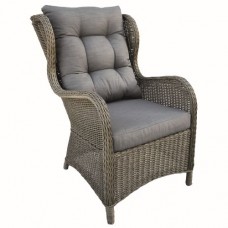 Wicker relax stoel Dalafield donker bruin Wicker relax stoel Dalafield donker bruin