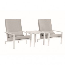 Textileen balkonset Fremont wit Textileen balkonset Fremont wit