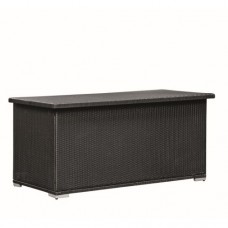 Wicker kussenbox Brooklyn zwart Wicker kussenbox Brooklyn zwart