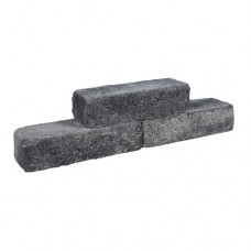 Cottage walling 40x15x10 cm grijs zwart Cottage walling 40x15x10 cm grijs zwart
