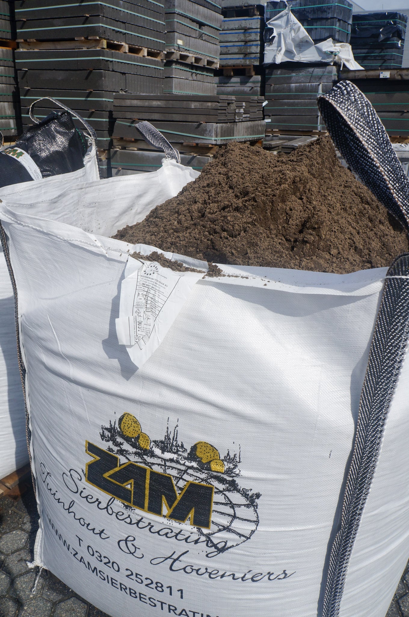 Bigbag met zand kopen bij ZAM Sierbestrating