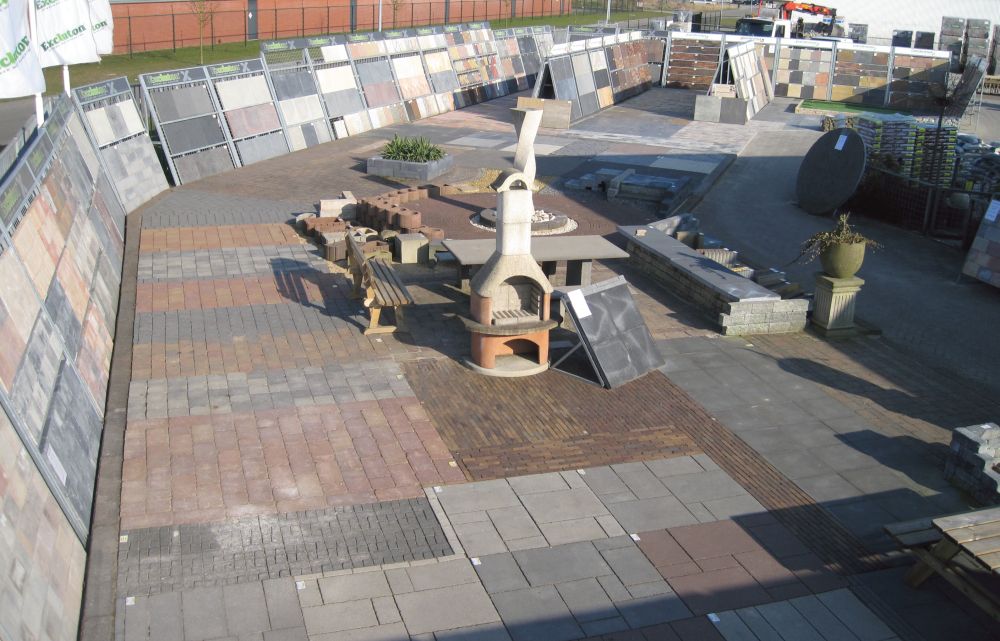 ZAM Sierbestrating Showtuin in Lelystad